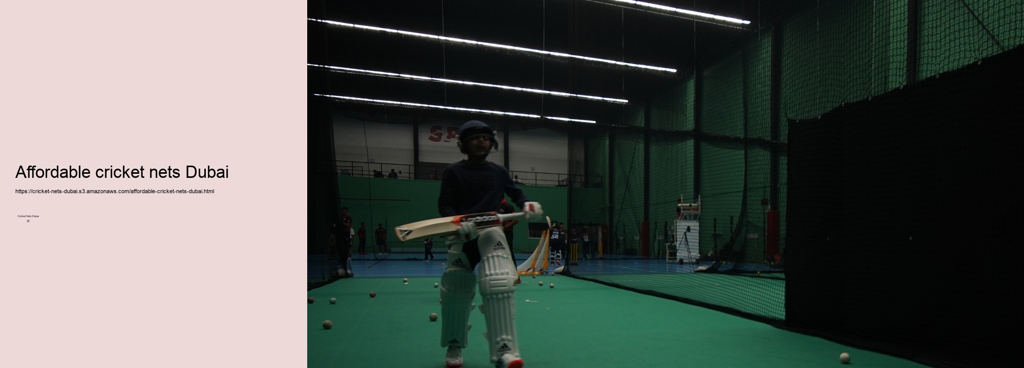 Cricket Nets in Dubai: A Hub for Professional Training and Recreational Fun