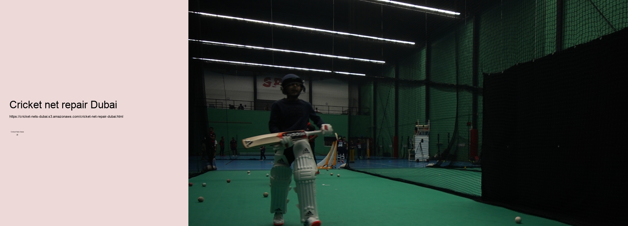 Exploring the Top Cricket Net Facilities in Dubai: A Comprehensive Guide