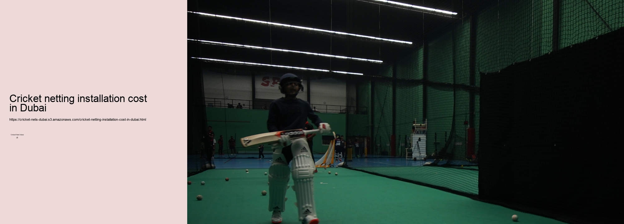 What is Making Waves in the World of Cricket Training? Explore Cricket Nets Dubai!