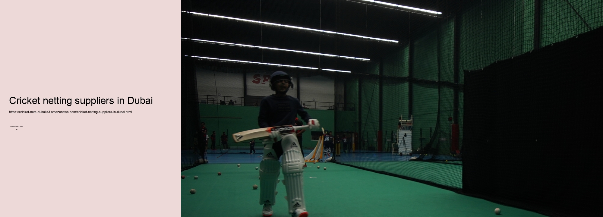 What is Making Cricket Training More Efficient in Dubai? Unveiling the Role of Cricket Nets!