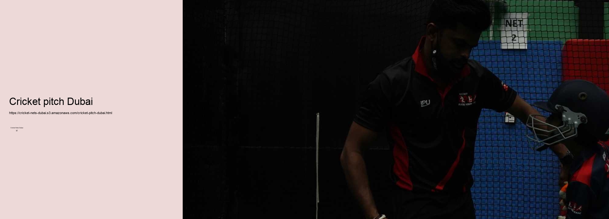 What is the Best Way to Enhance Your Batting Skills in Dubai? It's Cricket Nets Dubai!