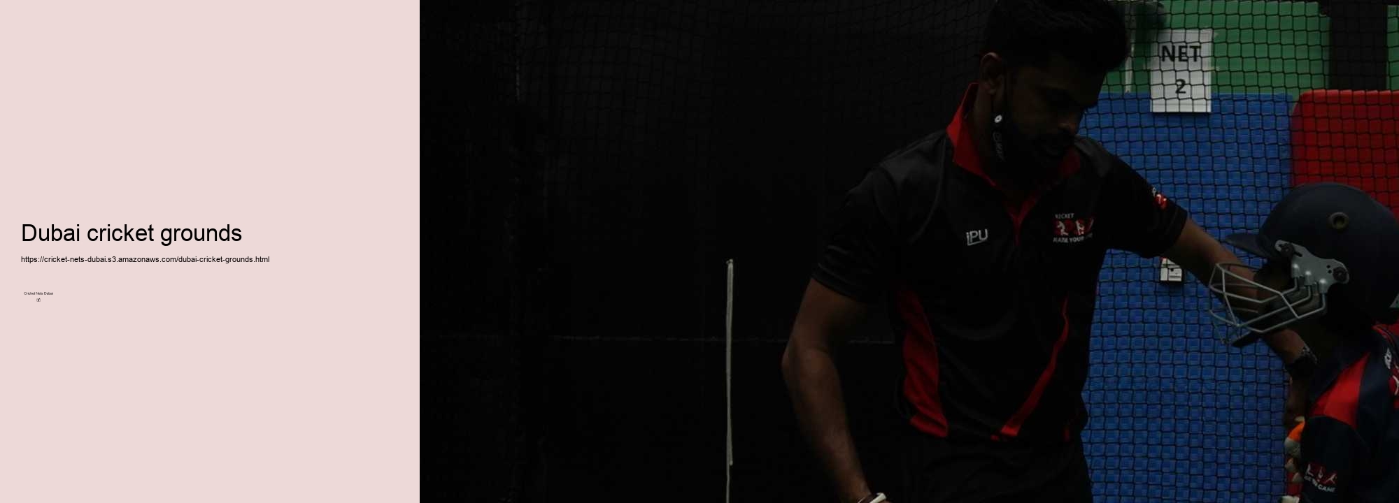 What is the Best Way to Enhance Your Batting Skills in Dubai? It's Cricket Nets Dubai!