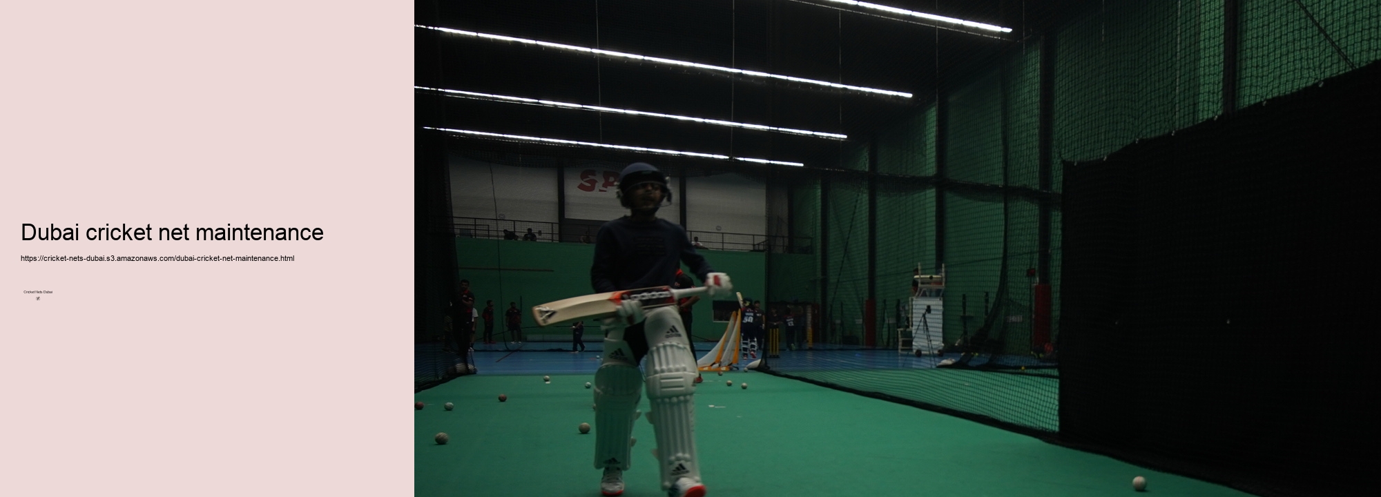 Cricket Nets in Dubai: A Hub for Professional Training and Recreational Fun