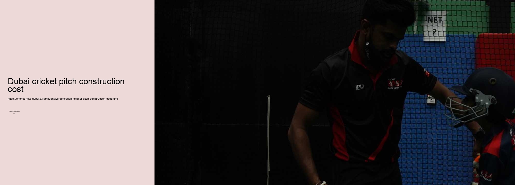 What is the Best Way to Enhance Your Batting Skills in Dubai? It's Cricket Nets Dubai!