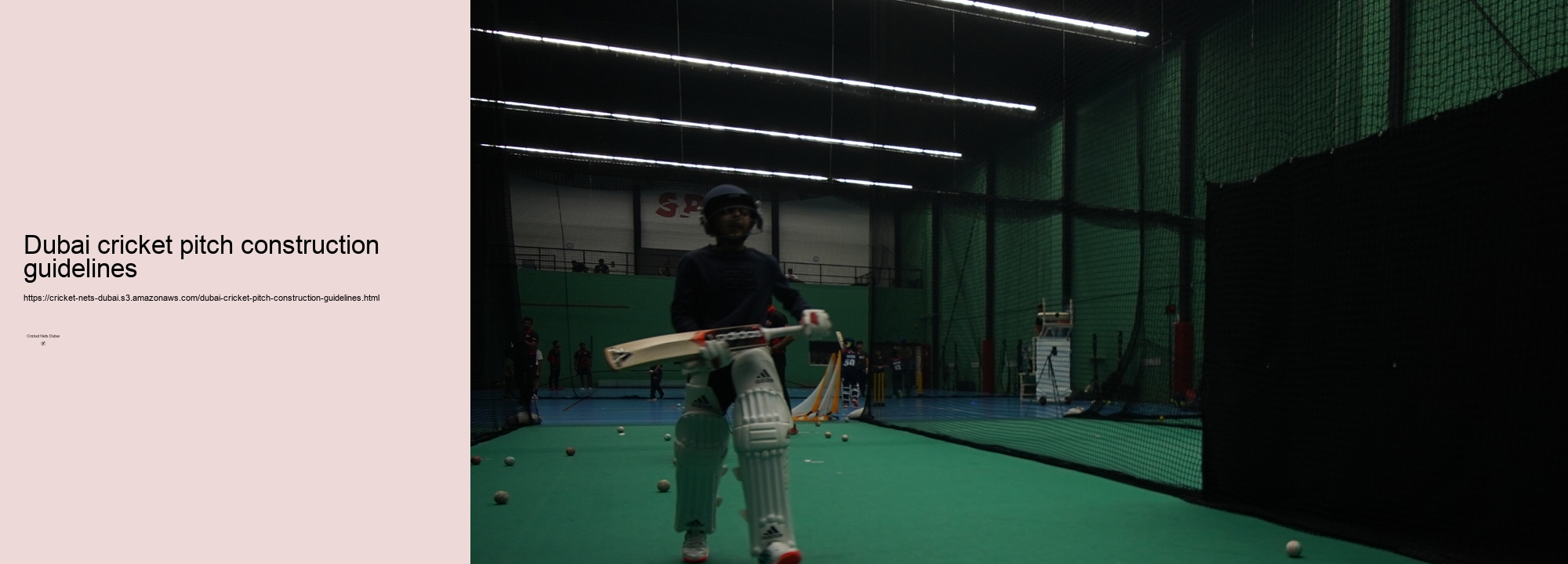 What is the Best Way to Enhance Your Batting Skills in Dubai? It's Cricket Nets Dubai!