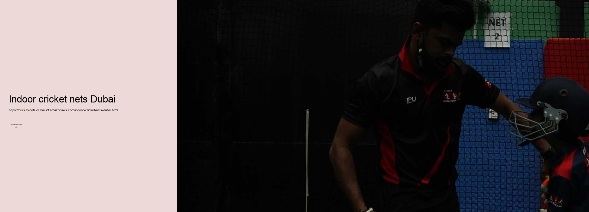 What is Making Waves in the World of Cricket Training? Explore Cricket Nets Dubai!